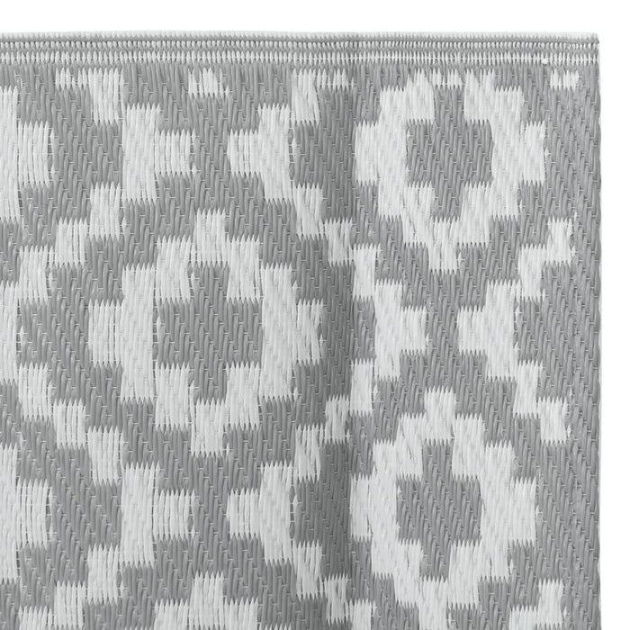Covor de exterior, ARAKIL gri, 190x290 cm, PP - WALTI WALTI