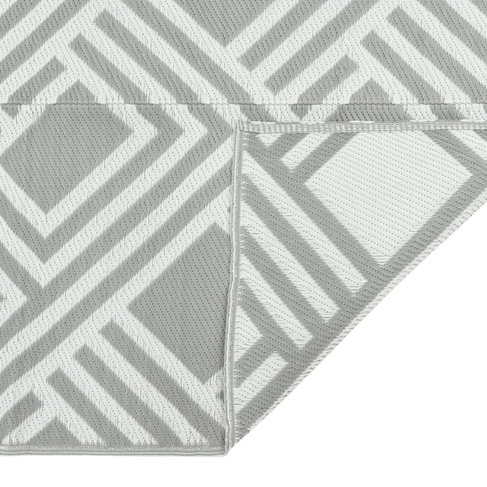 Covor de exterior, ARAKIL gri, 160x230 cm, PP - WALTI WALTI