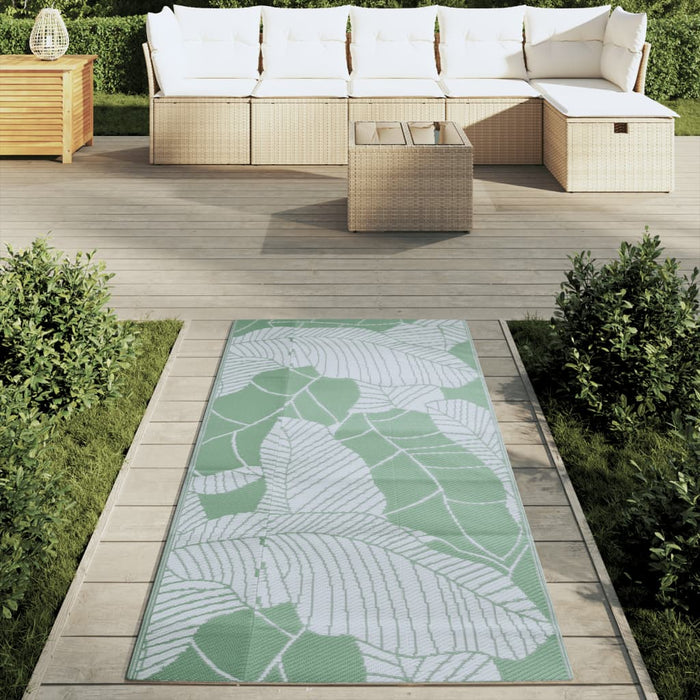 Covor de exterior, ARAKIL verde, 80x150 cm, PP WALTI