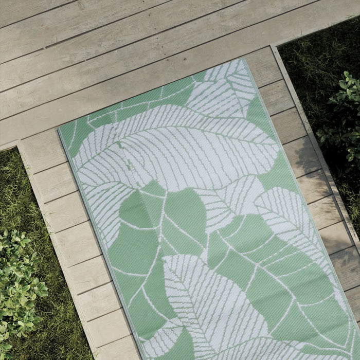 Covor de exterior, ARAKIL verde, 80x150 cm, PP WALTI