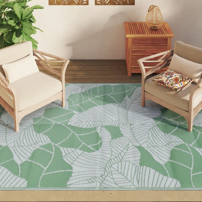 Covor de exterior, ARAKIL Verde, 160x230 cm, PP - WALTI WALTI