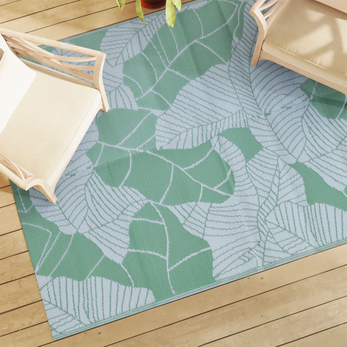 Covor de exterior, ARAKIL Verde, 160x230 cm, PP - WALTI WALTI