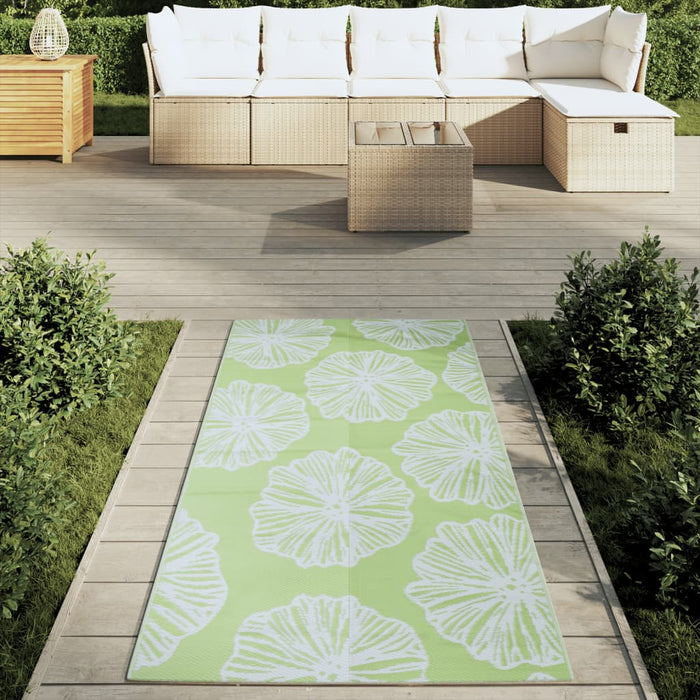 Covor de exterior, ARAKIL verde, 80x150 cm, PP WALTI