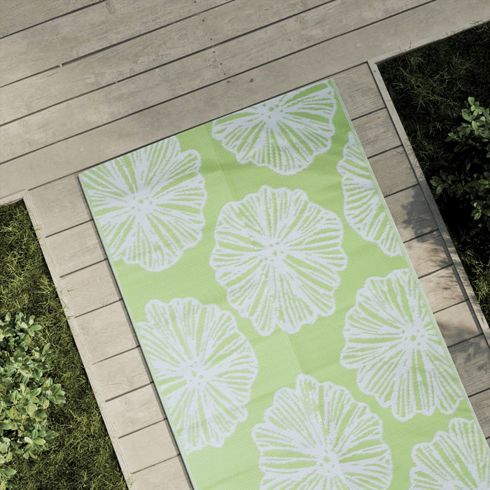 Covor de exterior, ARAKIL verde, 80x150 cm, PP WALTI