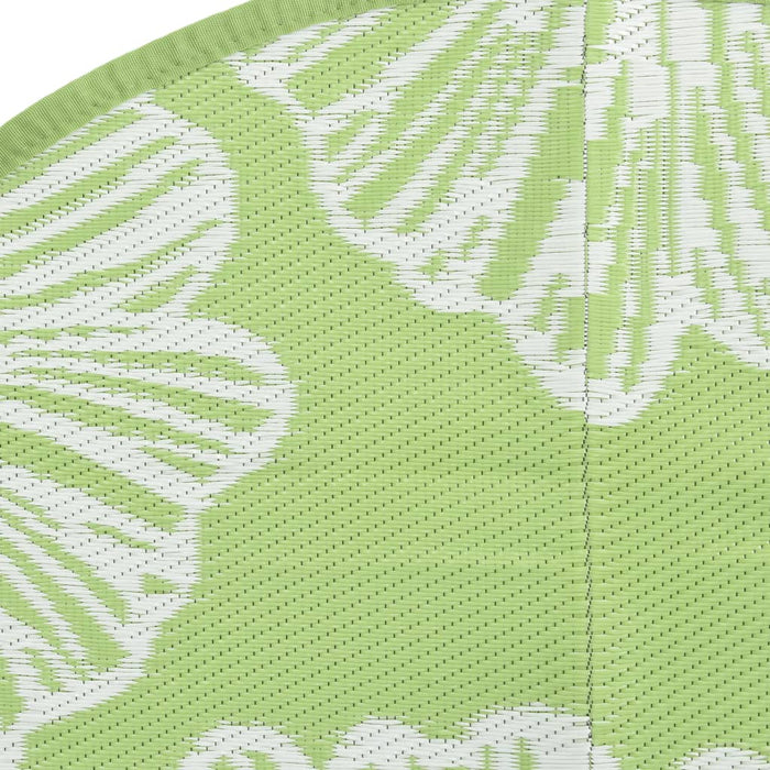 Covor de exterior, ARAKIL verde, Ø120 cm, PP WALTI