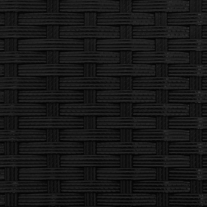 Suport pentru plante cu gard Negru 35 x 30 x 135 cm Metal WALTI