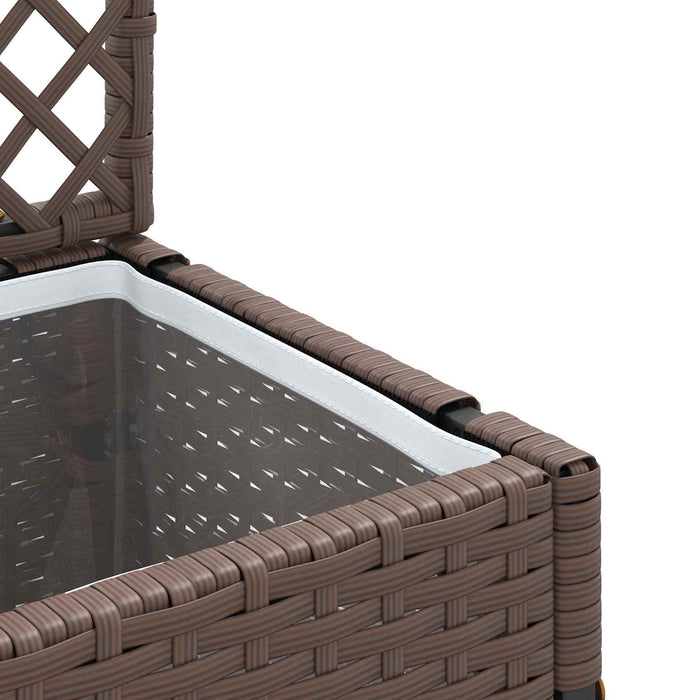Suport pentru plante cu gard Maro 35 x 30 x 135 cm Metal WALTI