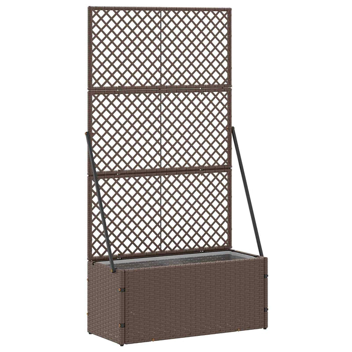 Suport pentru plante cu gard Maro 70 x 30 x 135 cm Metal WALTI