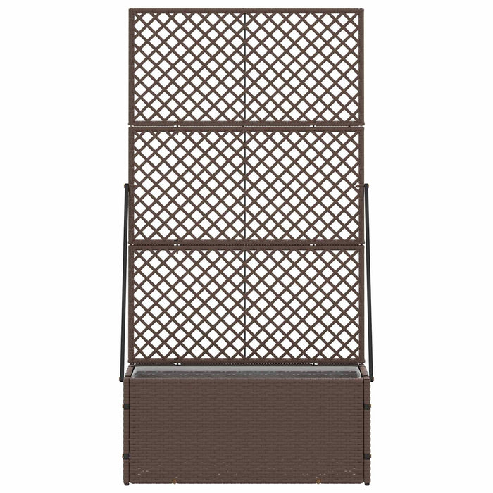 Suport pentru plante cu gard Maro 70 x 30 x 135 cm Metal WALTI