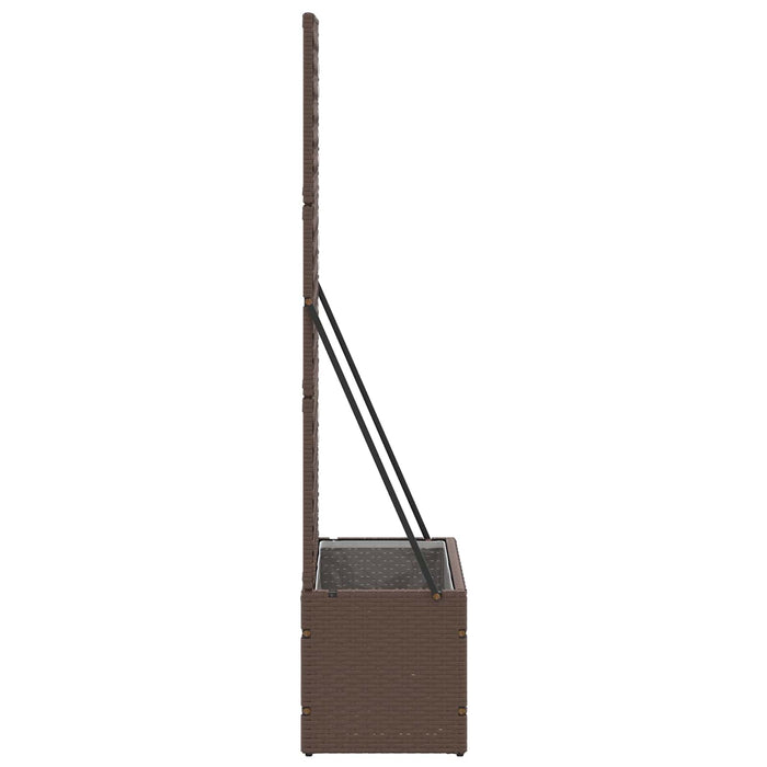 Suport pentru plante cu gard Maro 70 x 30 x 135 cm Metal WALTI