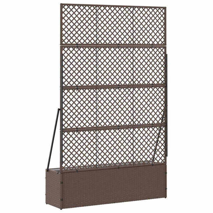 Suport pentru plante cu gard Maro 105 x 30 x 170 cm Metal WALTI