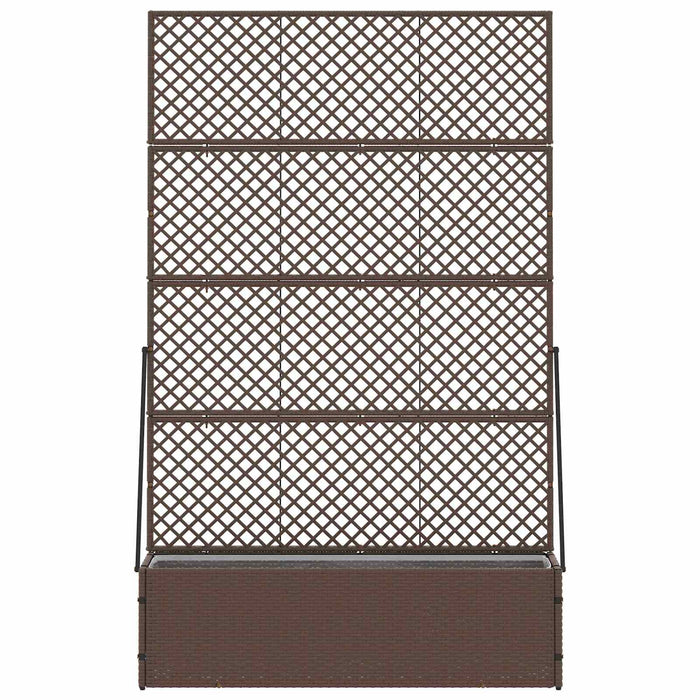 Suport pentru plante cu gard Maro 105 x 30 x 170 cm Metal WALTI