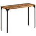 Masă Consolă Maro 110x35x76 cm Lemn de Mango și Fier - WALTI WALTI