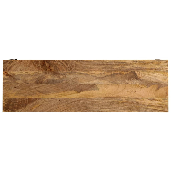 Masă Consolă Maro 110x35x76 cm Lemn de Mango și Fier - WALTI WALTI