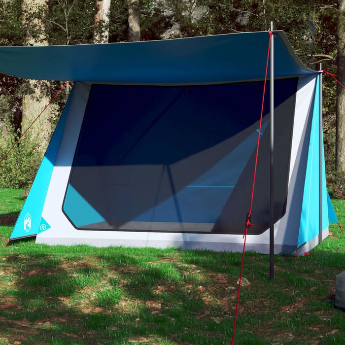 Cort camping pentru 2 persoane, albastru, impermeabil - WALTI WALTI