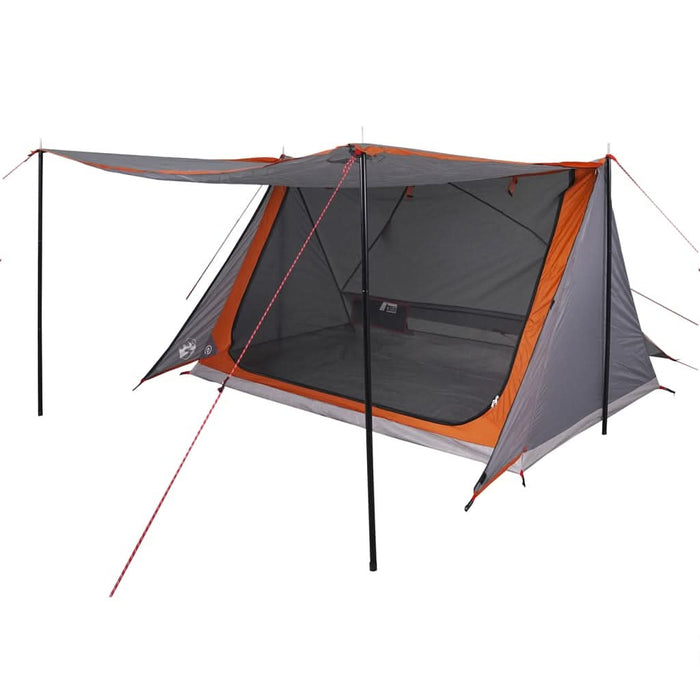 Cort de camping pentru 2 persoane, gri/portocaliu, impermeabil - WALTI WALTI