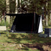 Cort camping, 2 persoane, alb, țesătură opacă, impermeabil - WALTI WALTI