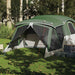 Cort de camping cu verandă 4 persoane, verde, impermeabil - WALTI WALTI
