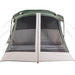 Cort de camping cu verandă 4 persoane, verde, impermeabil - WALTI WALTI