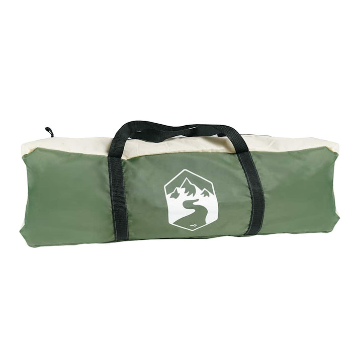 Cort de camping cu verandă 4 persoane, verde, impermeabil - WALTI WALTI