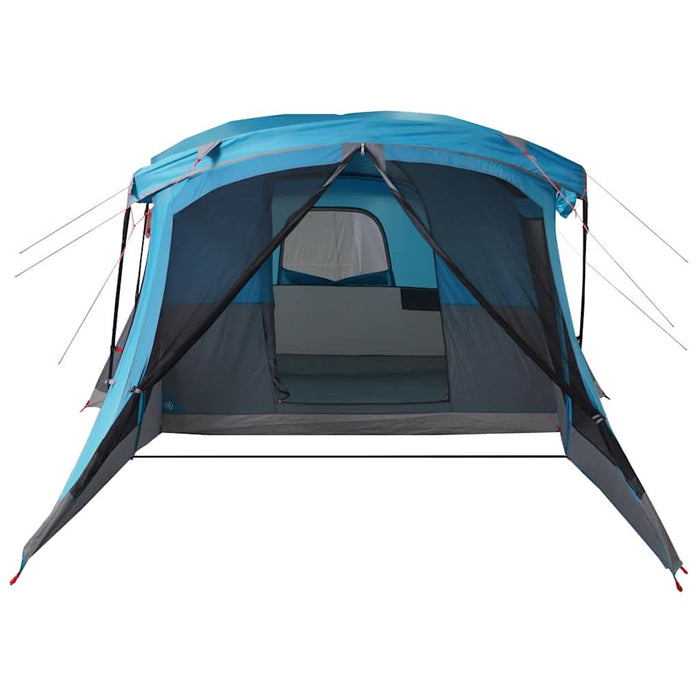 Cort de camping cu verandă 4 persoane, albastru, impermeabil - WALTI WALTI