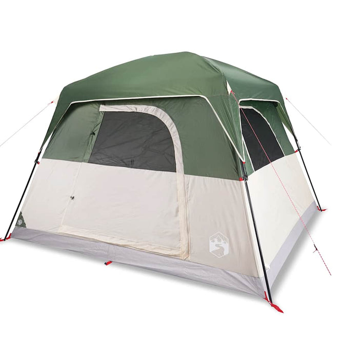 Cabină cort de camping, 4 persoane, verde, impermeabil - WALTI WALTI