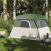 Cabină cort de camping, 4 persoane, verde, impermeabil - WALTI WALTI