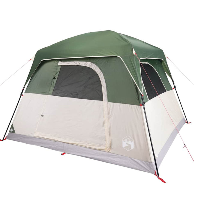 Cabină cort de camping, 4 persoane, verde, impermeabil - WALTI WALTI