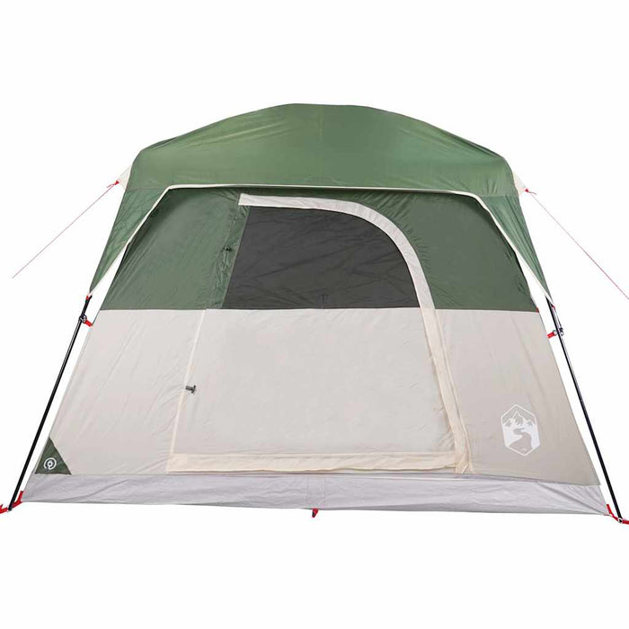 Cabină cort de camping, 4 persoane, verde, impermeabil - WALTI WALTI
