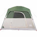 Cabină cort de camping, 4 persoane, verde, impermeabil - WALTI WALTI