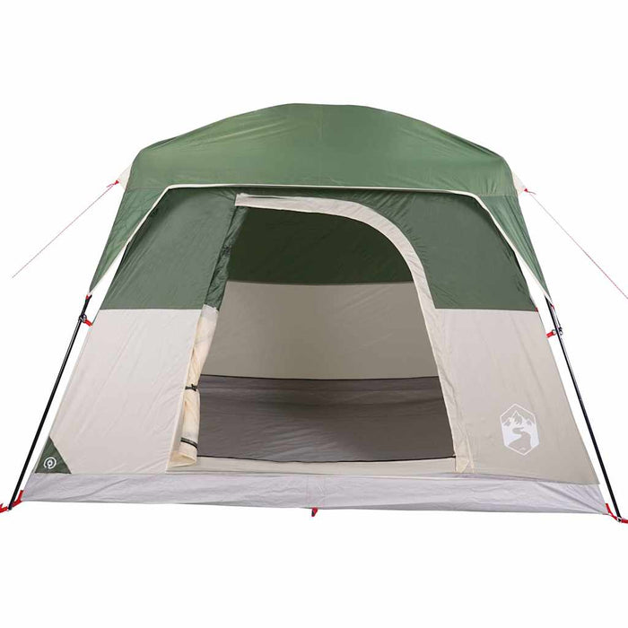 Cabină cort de camping, 4 persoane, verde, impermeabil - WALTI WALTI