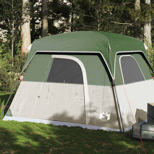 Cabină cort de camping, 4 persoane, verde, impermeabil - WALTI WALTI