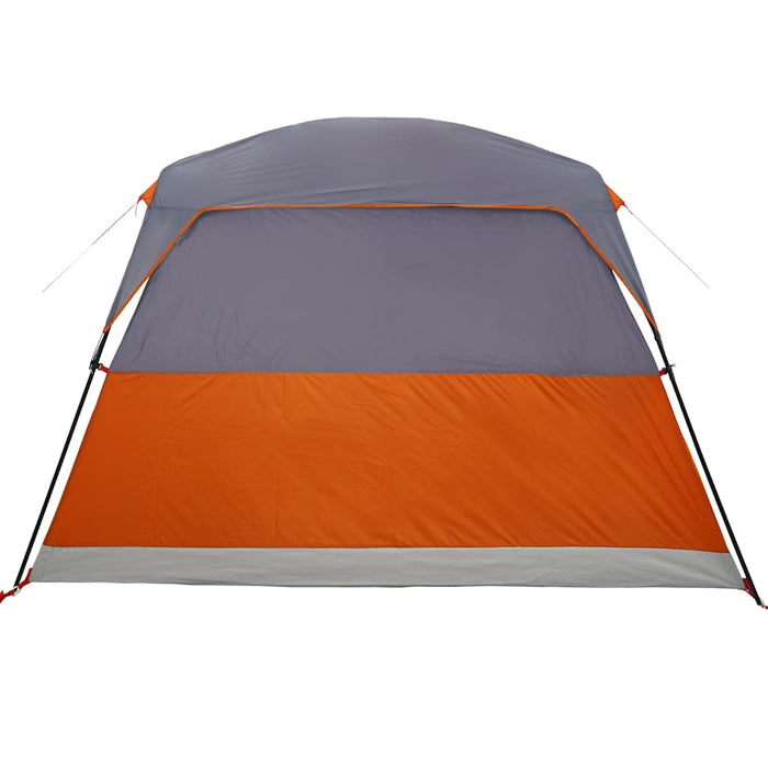 Cabină cort de camping, 4 persoane, portocaliu, impermeabil - WALTI WALTI