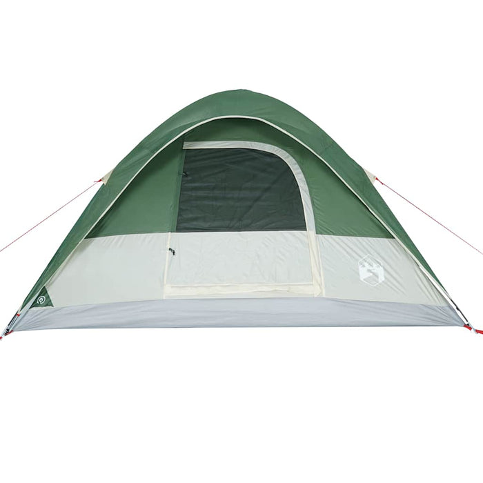 Cort de camping cupolă pentru 6 persoane, verde, impermeabil - WALTI WALTI
