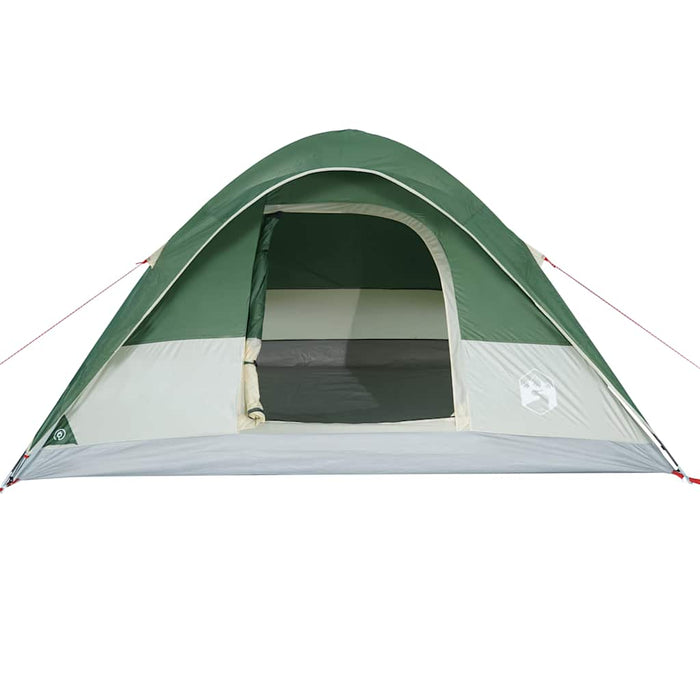 Cort de camping cupolă pentru 6 persoane, verde, impermeabil - WALTI WALTI