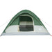 Cort de camping cupolă pentru 6 persoane, verde, impermeabil - WALTI WALTI