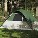 Cort de camping cupolă pentru 6 persoane, verde, impermeabil - WALTI WALTI