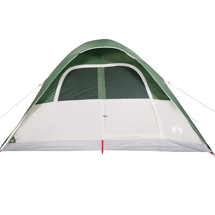 Cort de camping cupolă pentru 6 persoane, verde, impermeabil - WALTI WALTI