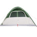 Cort de camping cupolă pentru 6 persoane, verde, impermeabil - WALTI WALTI