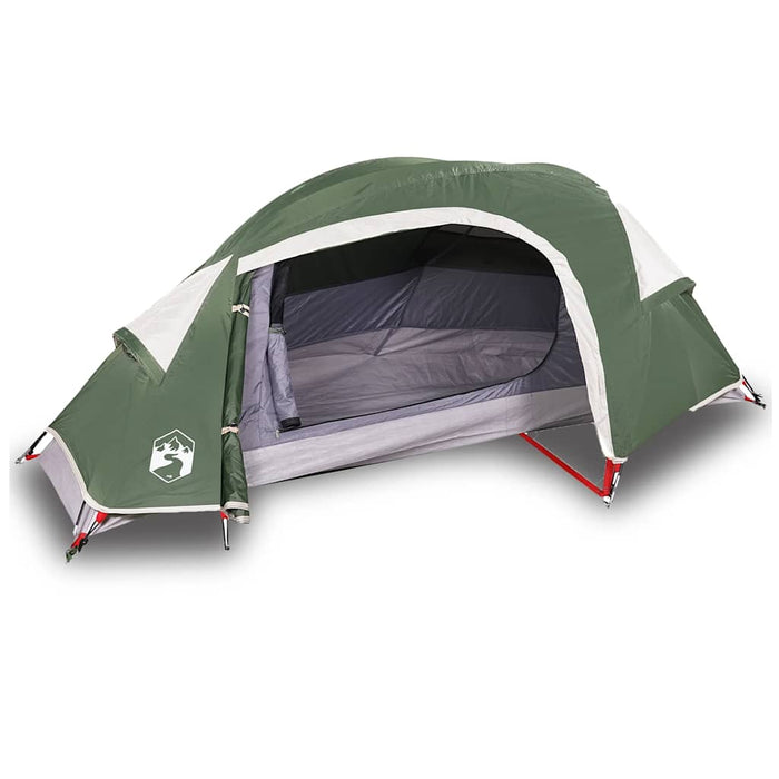 Cort de camping cupolă pentru 1 persoană, verde, impermeabil - WALTI WALTI