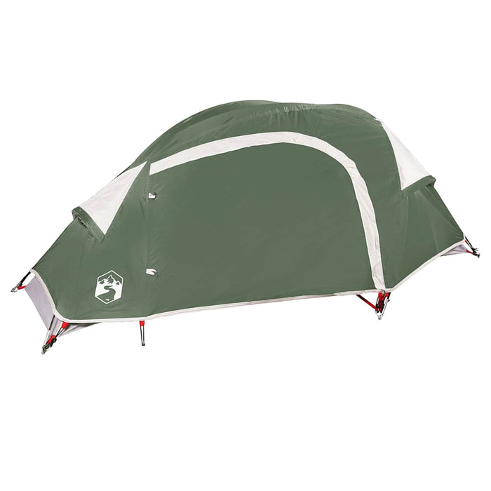 Cort de camping cupolă pentru 1 persoană, verde, impermeabil - WALTI WALTI