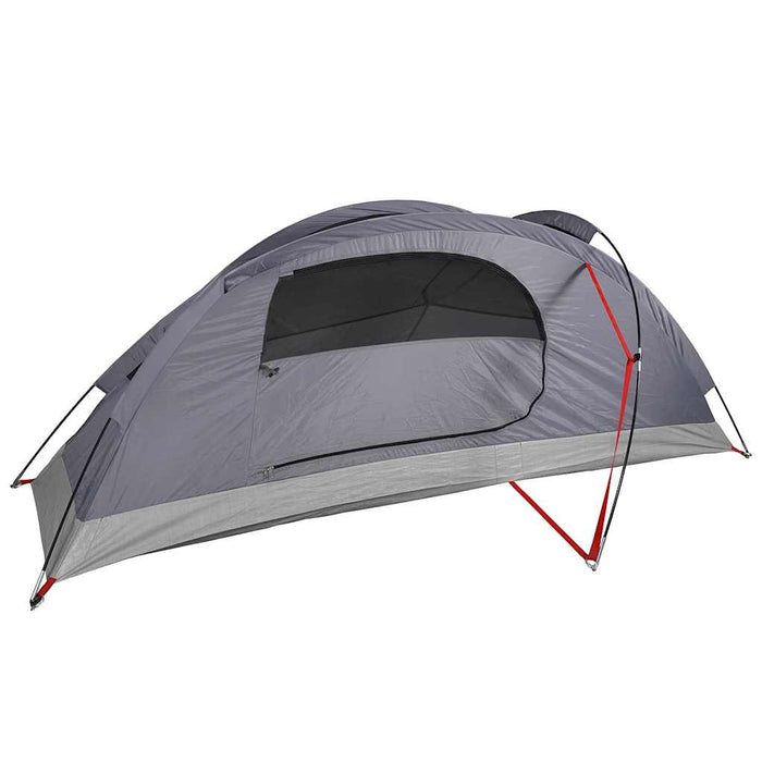 Cort de camping cupolă pentru 1 persoană, verde, impermeabil - WALTI WALTI