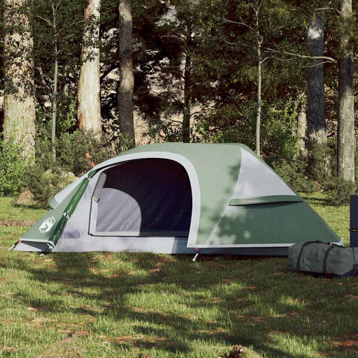 Cort de camping cupolă pentru 1 persoană, verde, impermeabil - WALTI WALTI