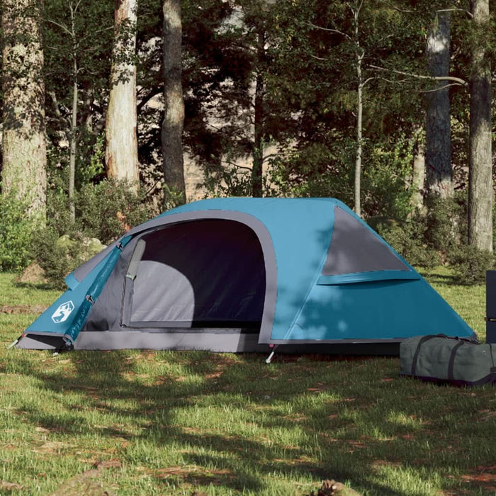 Cort de camping cupolă pentru 1 persoană, albastru, impermeabil - WALTI WALTI