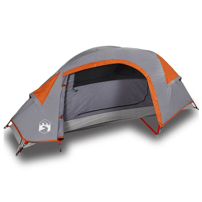 Cort de camping pentru 1 persoană, portocaliu, impermeabil - WALTI WALTI