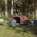 Cort de camping pentru 1 persoană, portocaliu, impermeabil - WALTI WALTI