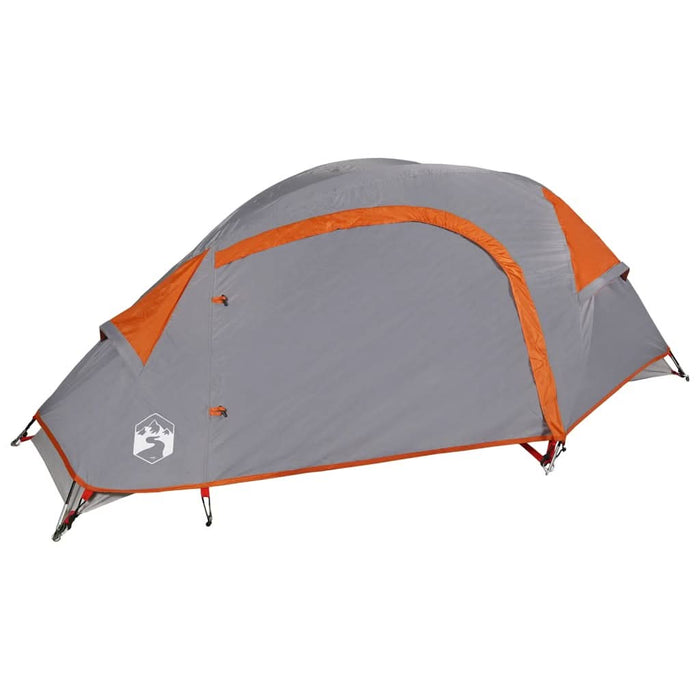Cort de camping pentru 1 persoană, portocaliu, impermeabil - WALTI WALTI