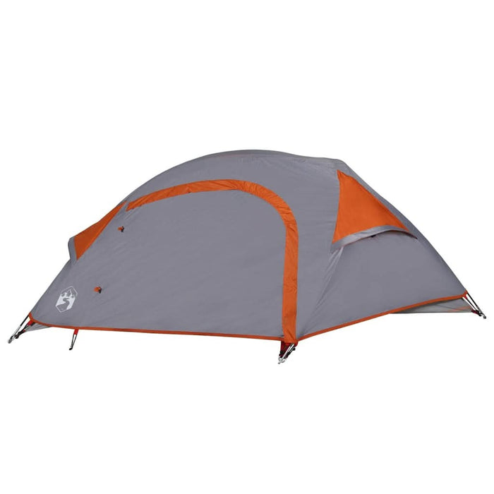 Cort de camping pentru 1 persoană, portocaliu, impermeabil - WALTI WALTI