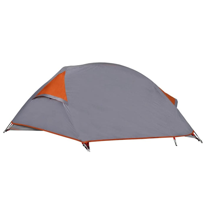 Cort de camping pentru 1 persoană, portocaliu, impermeabil - WALTI WALTI