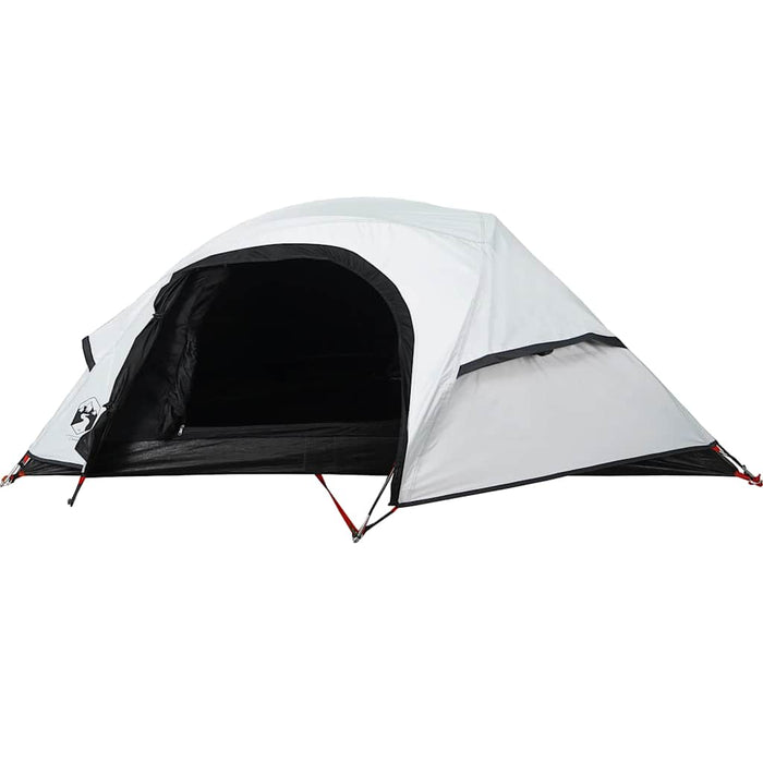 Cort camping cupolă 1 persoană alb, țesătură opacă, impermeabil - WALTI WALTI